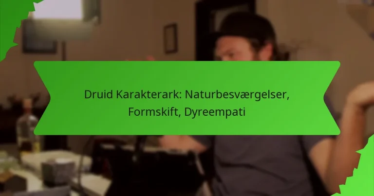Druid Karakterark: Naturbesværgelser, Formskift, Dyreempati