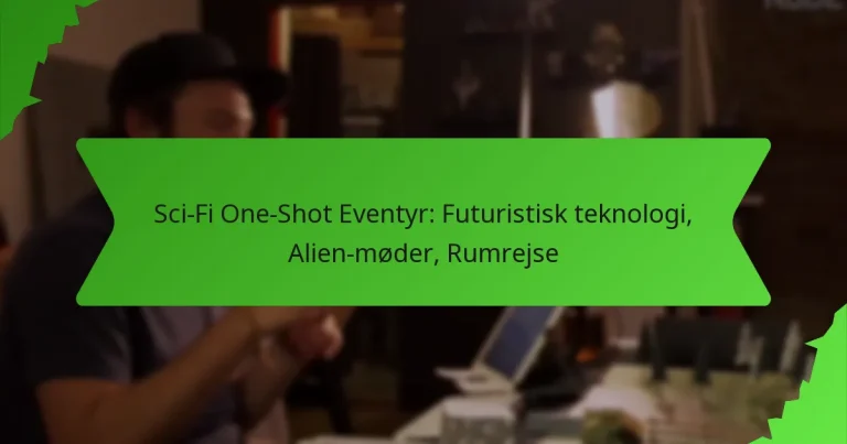 Sci-Fi One-Shot Eventyr: Futuristisk teknologi, Alien-møder, Rumrejse