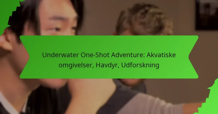 Underwater One-Shot Adventure: Akvatiske omgivelser, Havdyr, Udforskning